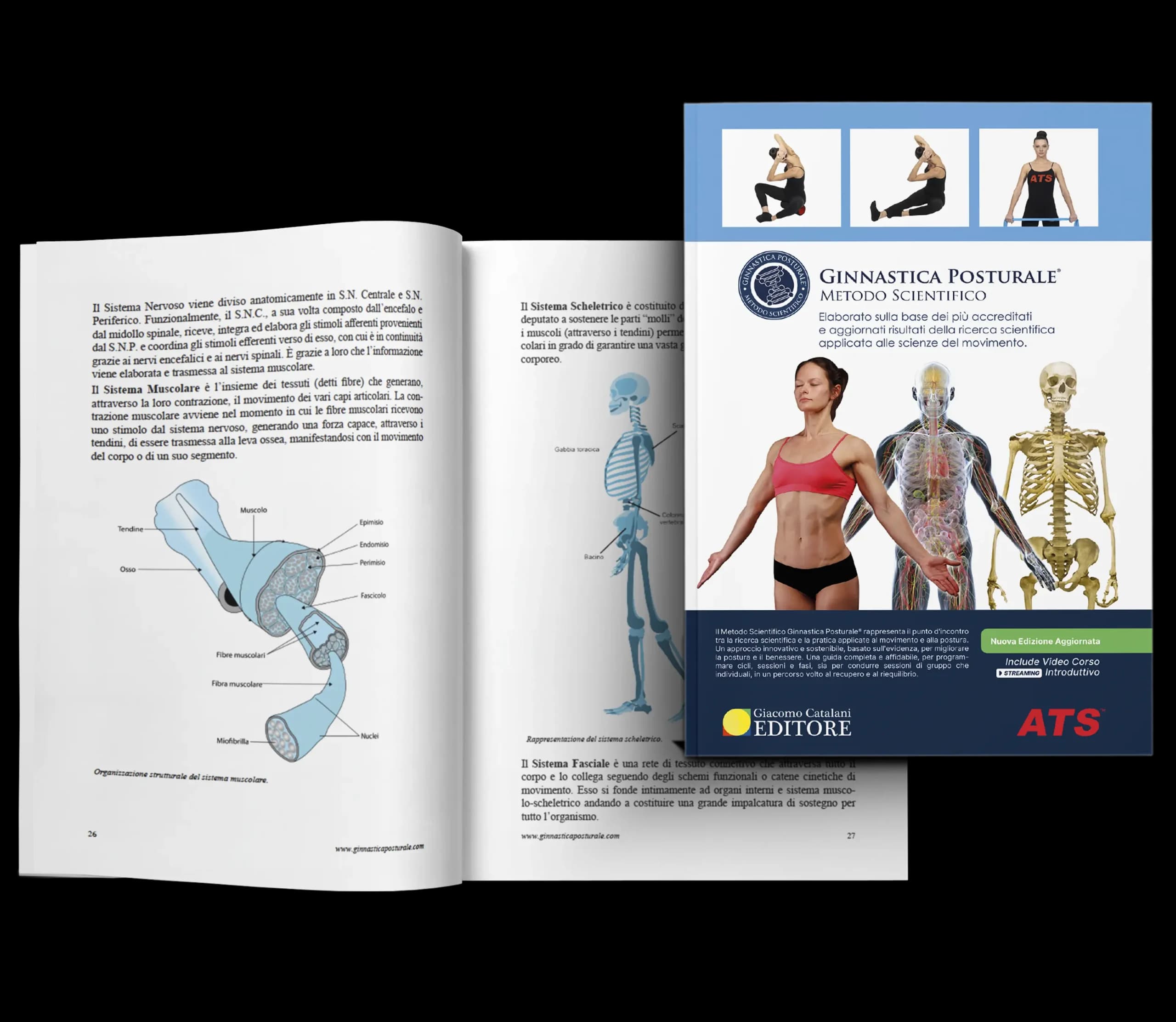 Ginnastica Posturale Riedizione Libro Mockup