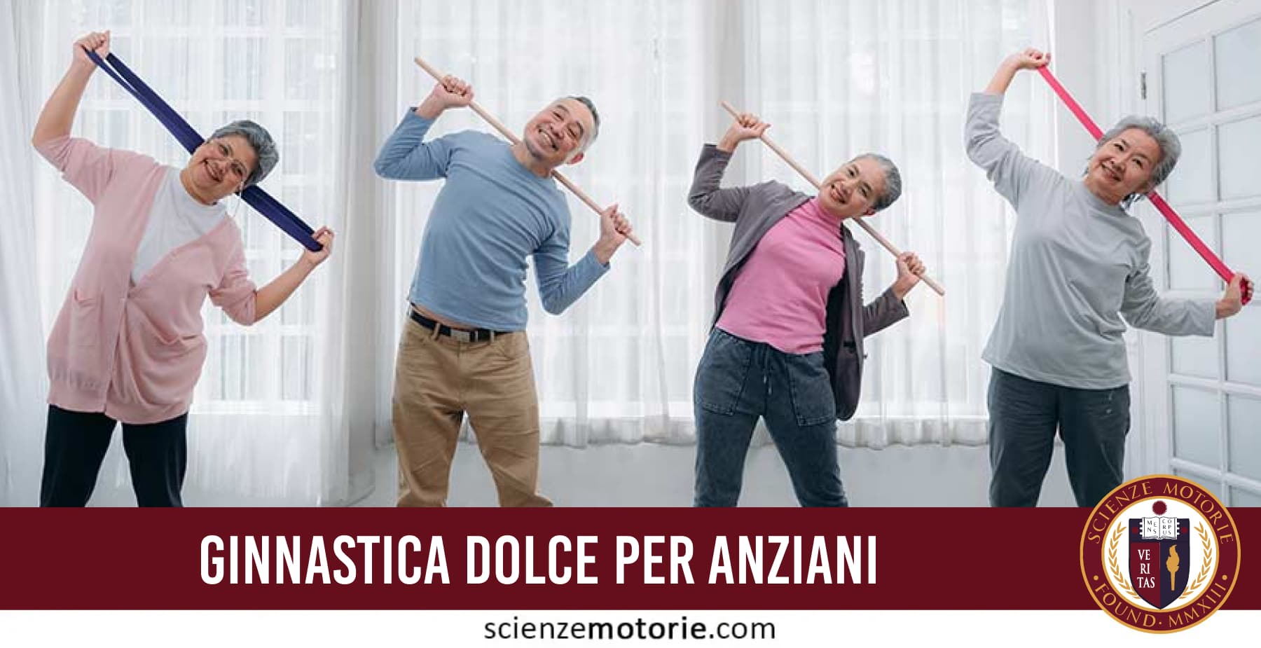 Ginnastica dolce per anziani: esercizi per migliorare mobilità articolare, flessibilità e benessere quotidiano