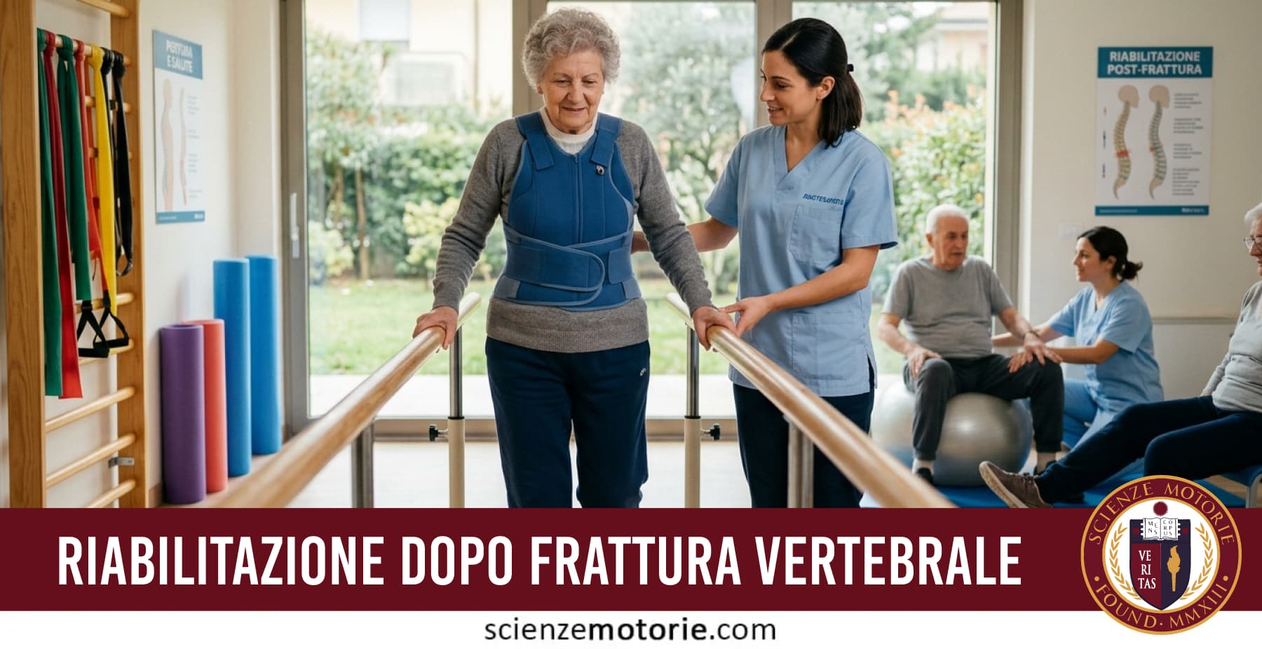 Riabilitazione dopo frattura vertebrale negli anziani: esercizi sicuri e progressivi per recuperare postura e mobilità