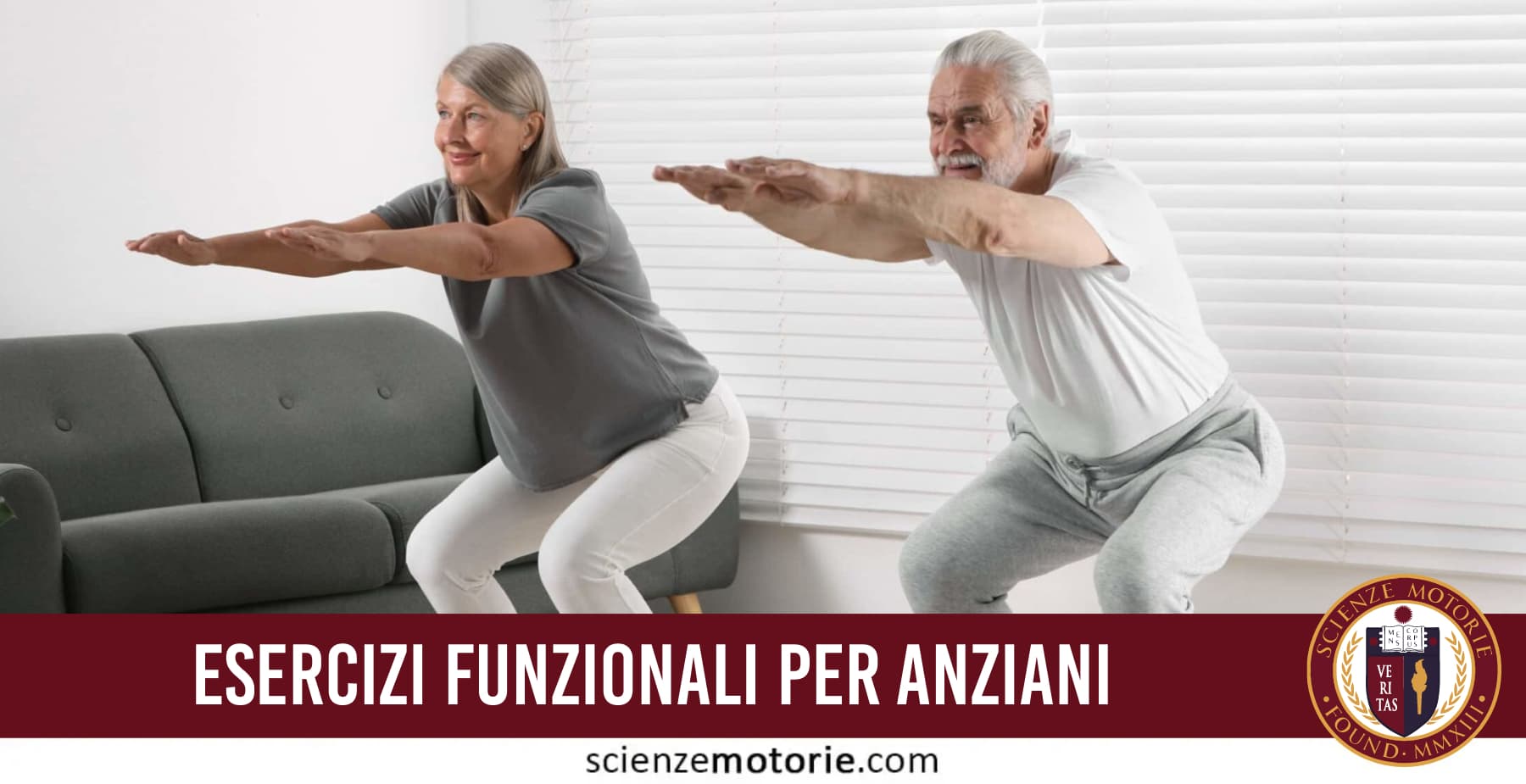 Esercizi funzionali per anziani: come salire le scale, alzarsi dalla sedia e svolgere le attività quotidiane in sicurezza