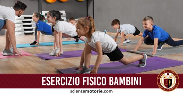 esercizio fisico bambini