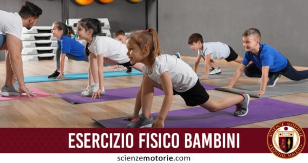 esercizio fisico bambini