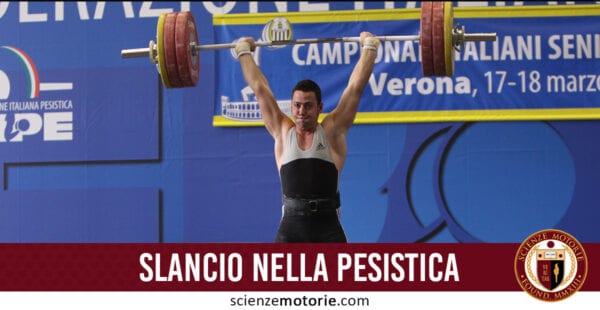 slancio nella pesistica