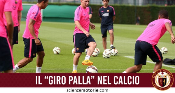 giro palla calcio