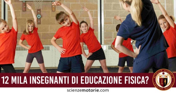 insegnante educazione fisica assunzione