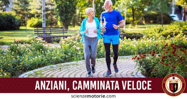 anziani camminata veloce