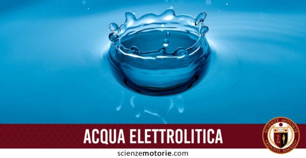 acqua elettrolitica
