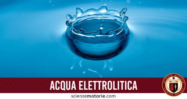 acqua elettrolitica