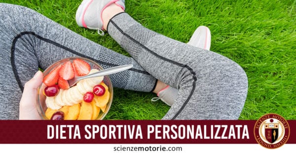 dieta sportiva personalizzata