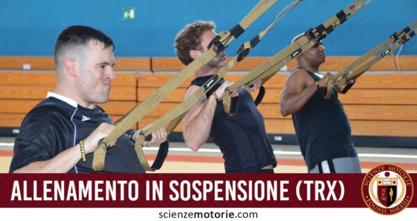 allenamento in sospensione trx