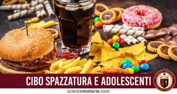 cibo spazzatura e adolescenti