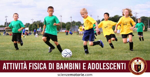 attività fisica bambini adolescenti