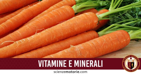 vitamine e minerali