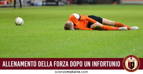 allenamento forza infortunio