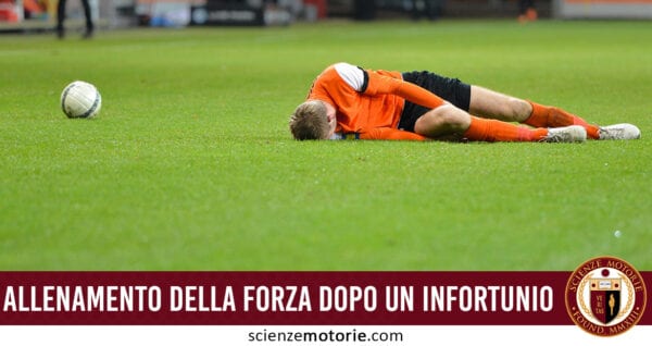 allenamento forza infortunio