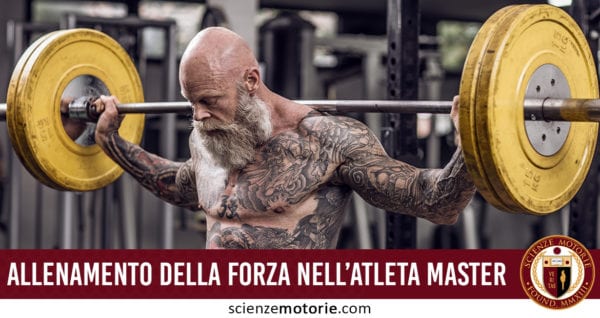 allenamento della forza nell'atleta master