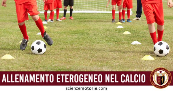 allenamento eterogeneo calcio