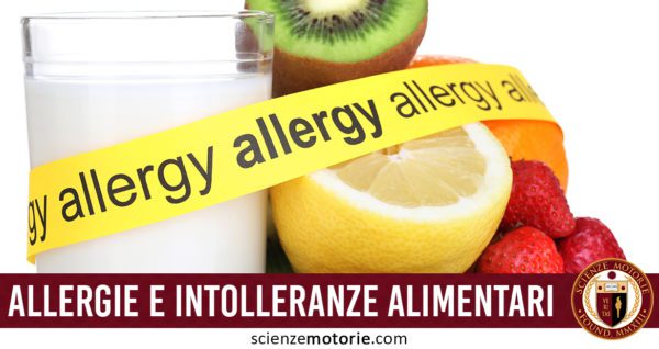 allergie e intolleranze alimentari