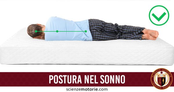 Postura nel sonno