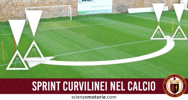 sprint curvilinei nel calcio
