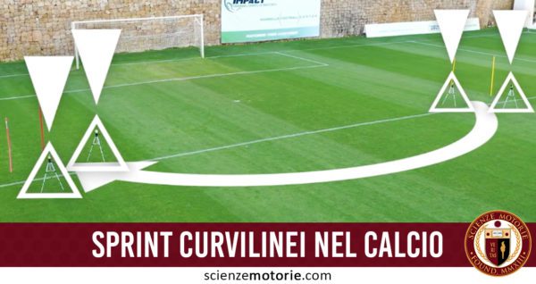 sprint curvilinei nel calcio