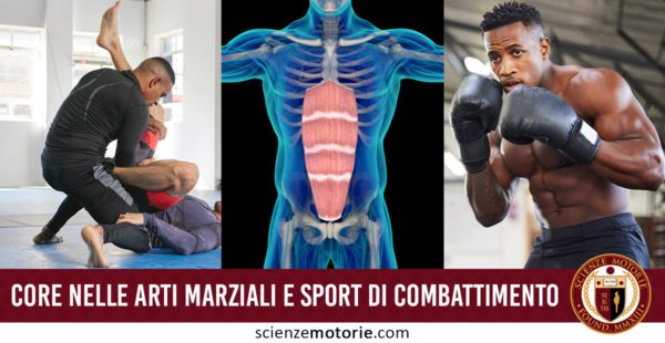 funzionalità del core nelle arti marziali e negli sport di combattimento