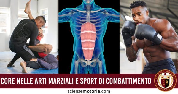 funzionalità del core nelle arti marziali e negli sport di combattimento